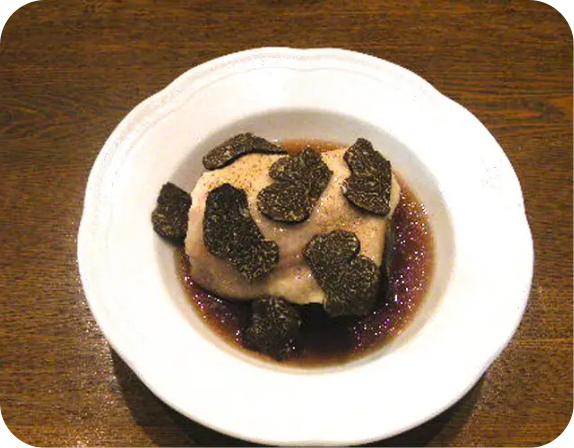 トリュフと鶏のポトフ