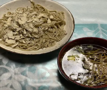 トリュフ香る蕎麦